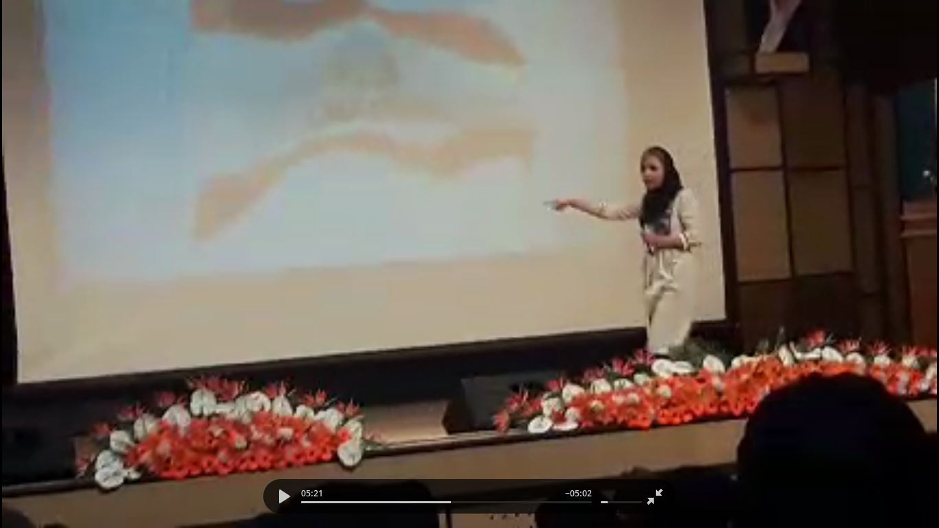 تصویر سمینار لیدر خانم کیمیا ابراهیمی